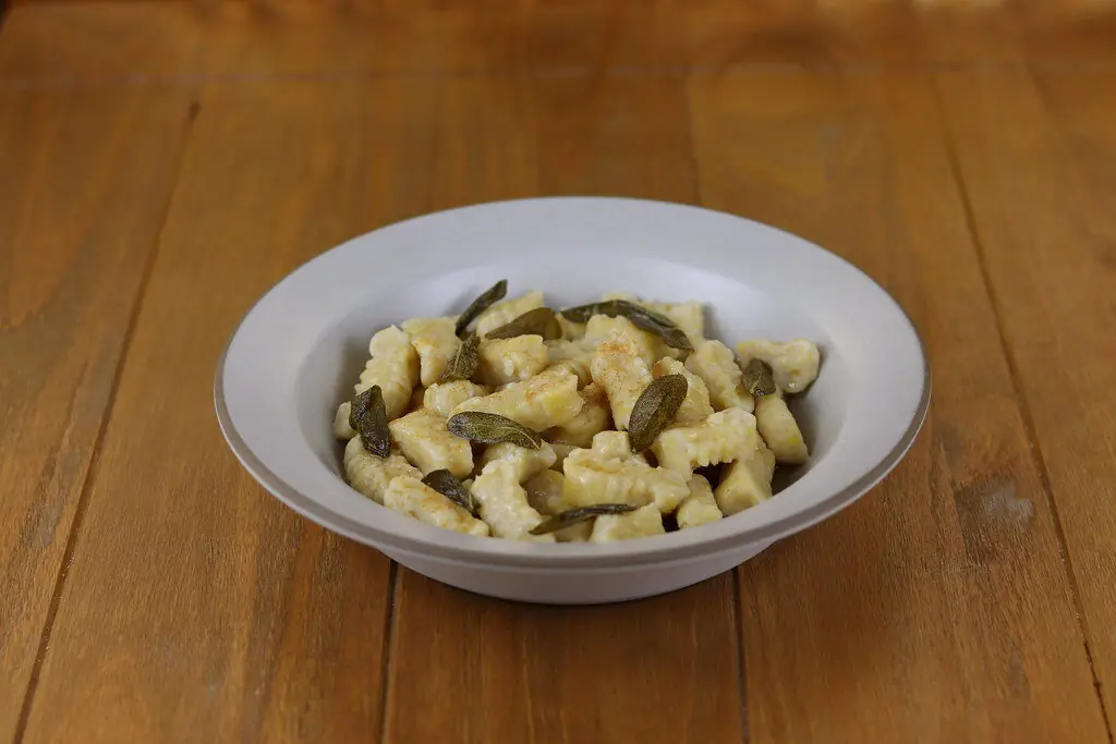 Roast pumpkin gnocchi